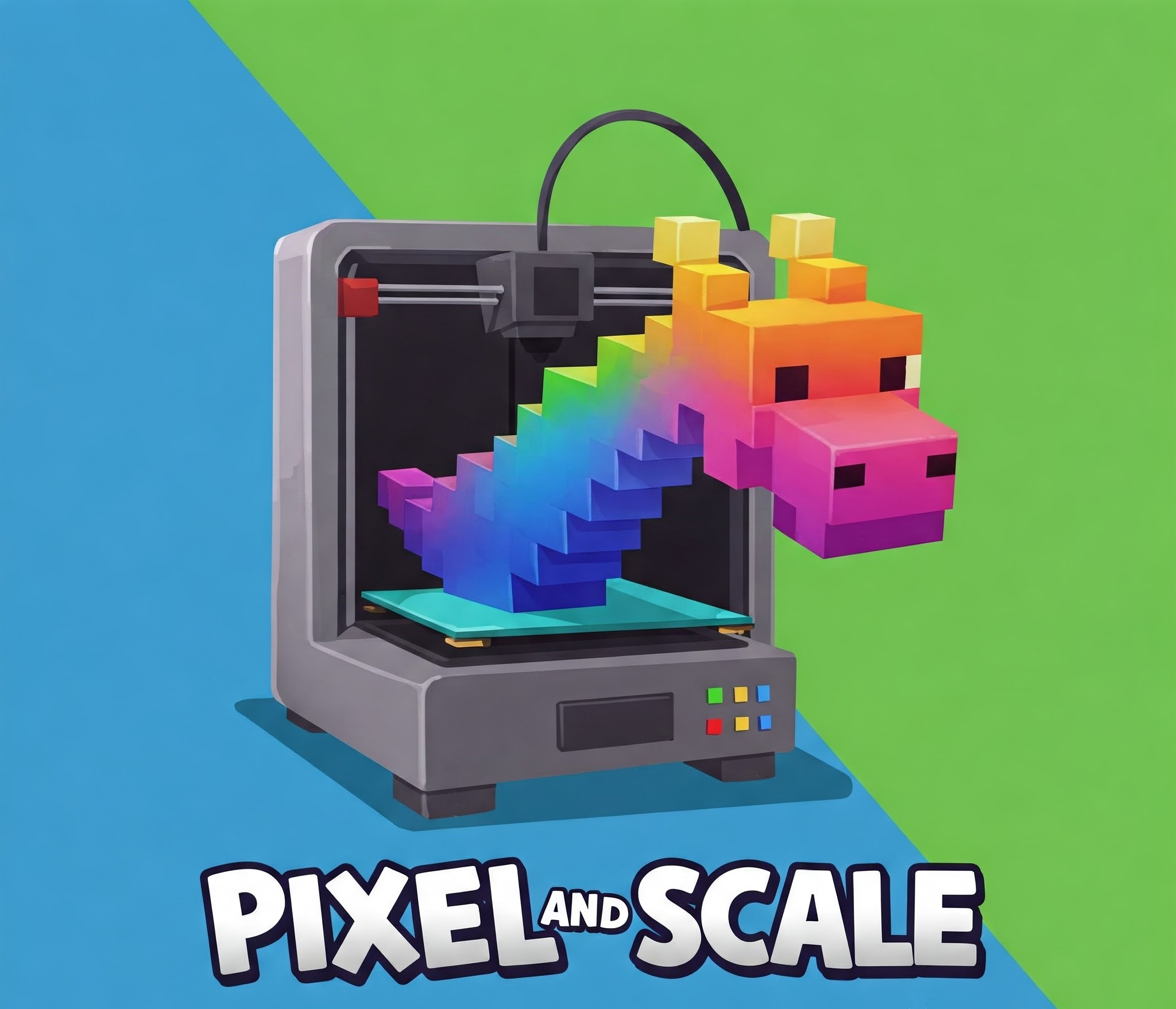 Pixel & Scale Logo